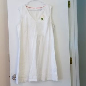 NWT Boden  Pintucked Valencia Shift Dress US14R